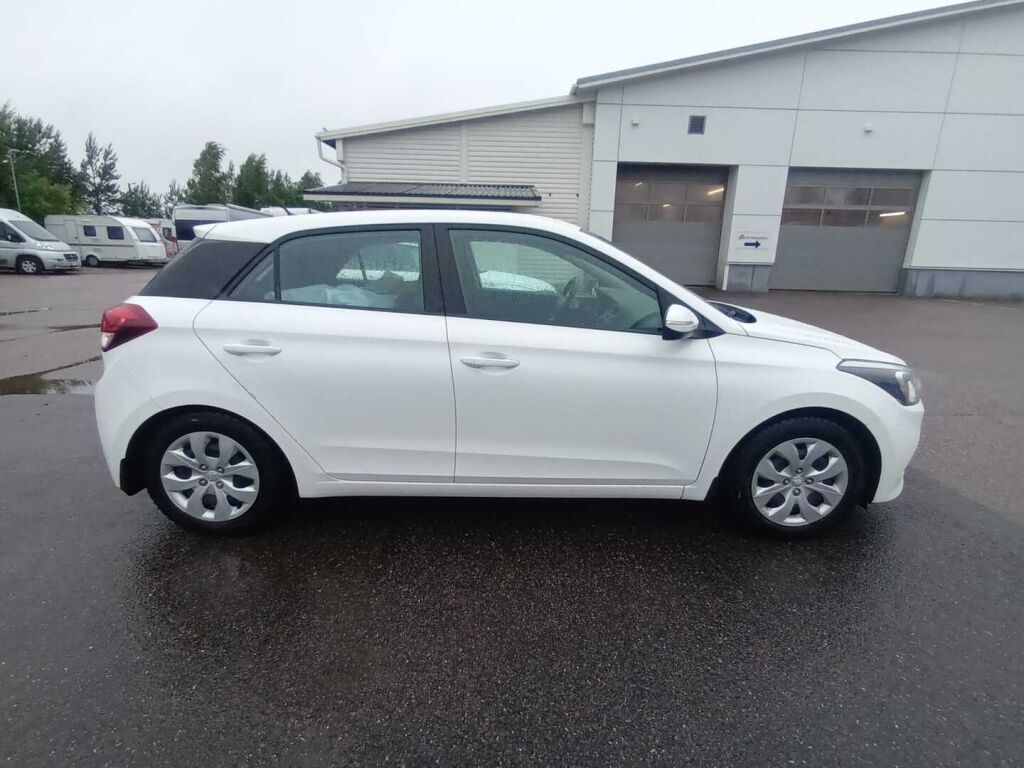 Hyundai i20 5d 2016 Valkoinen