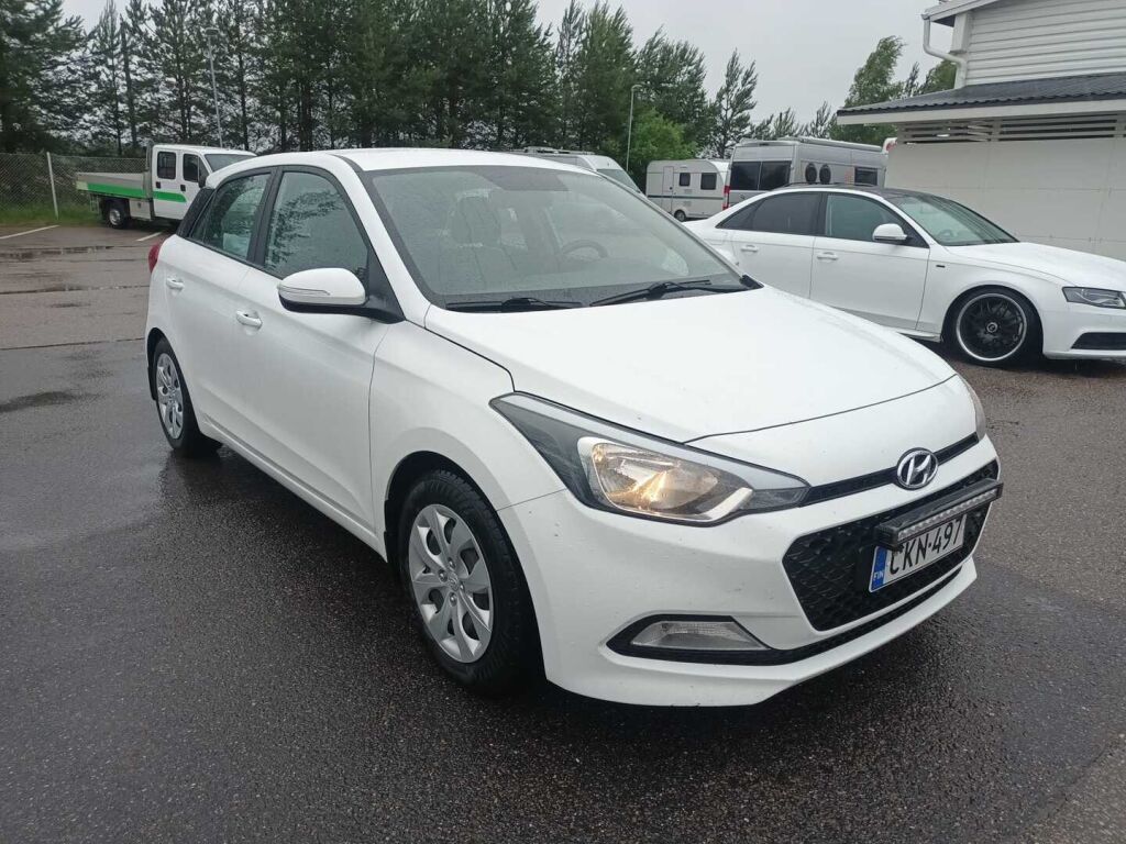 Hyundai i20 5d 2016 Valkoinen