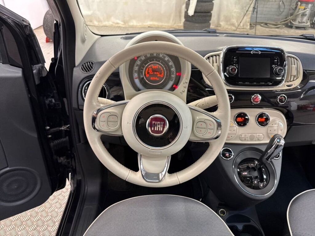 Fiat 500 2016 Musta