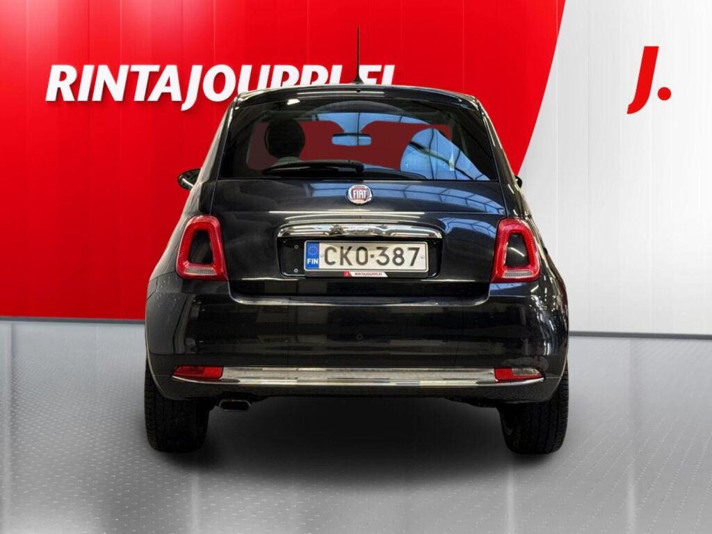 Fiat 500 2016 Musta