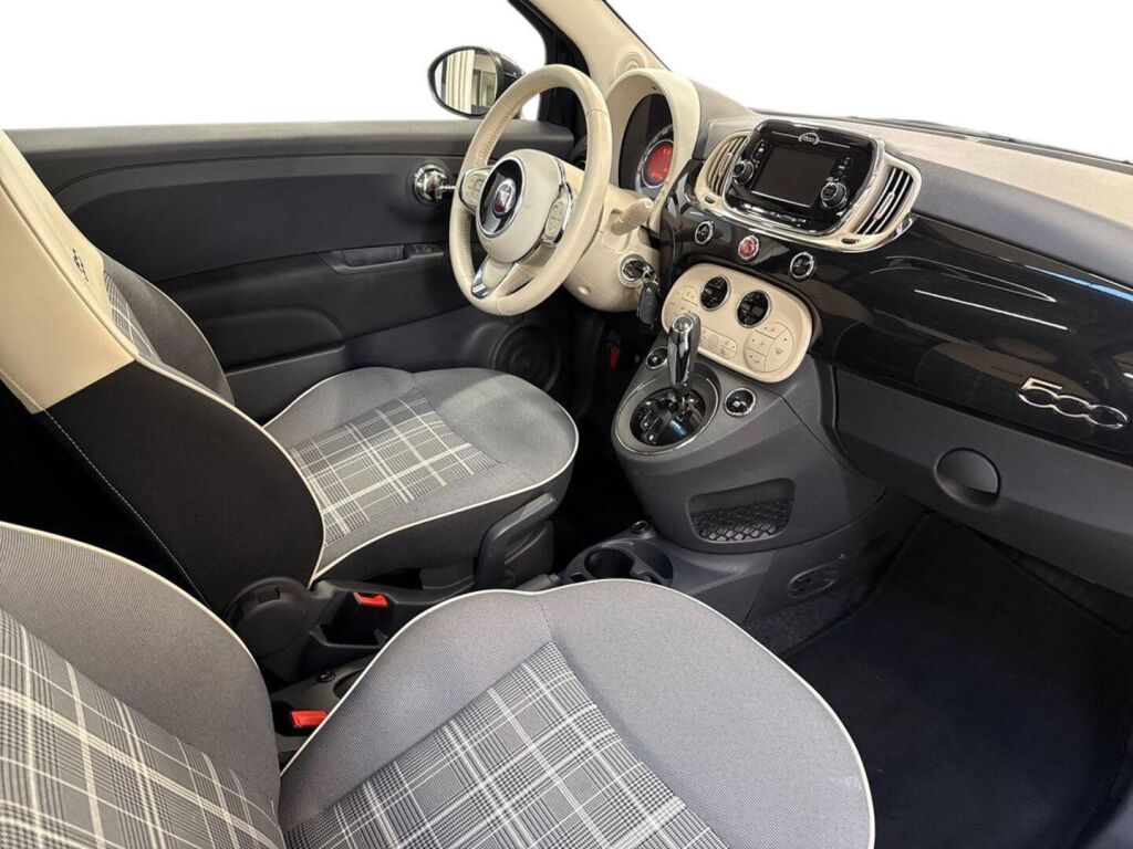Fiat 500 2016 Musta