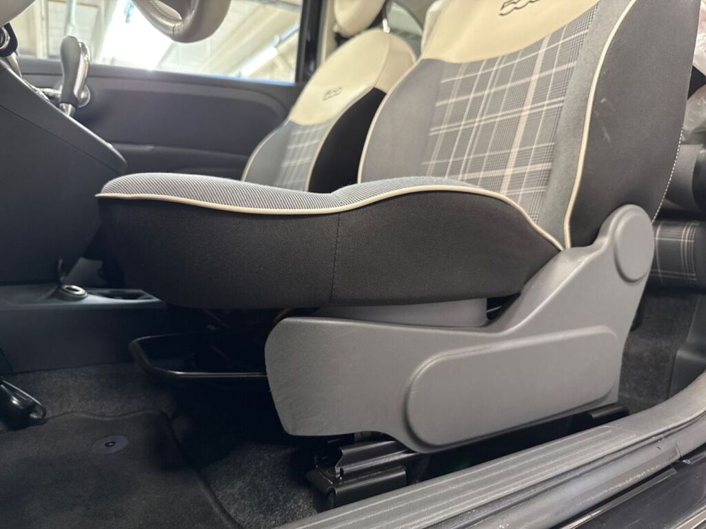 Fiat 500 2016 Musta