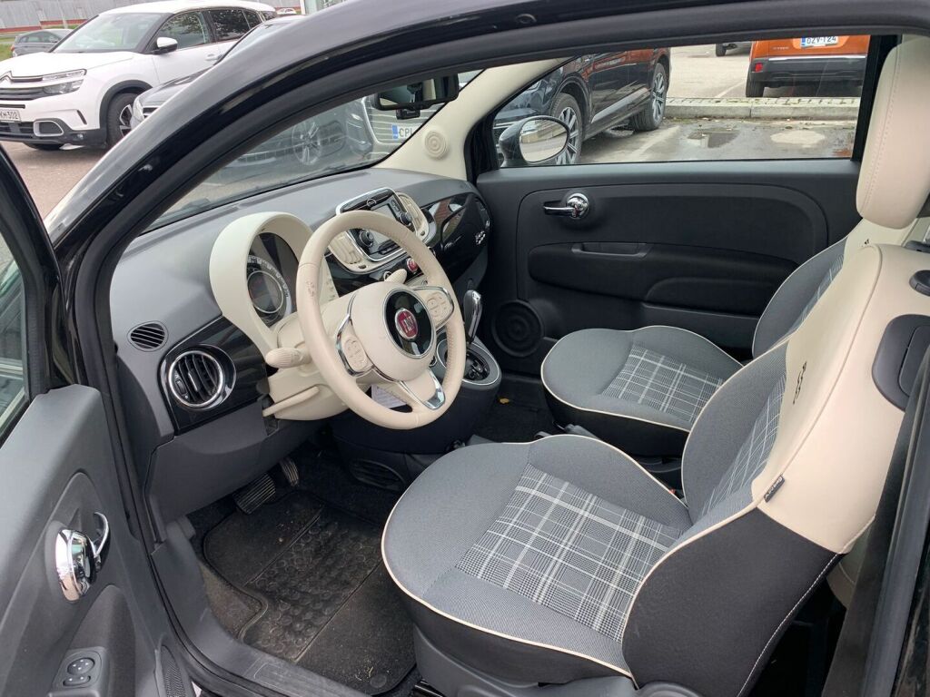 Fiat 500 2016 Musta