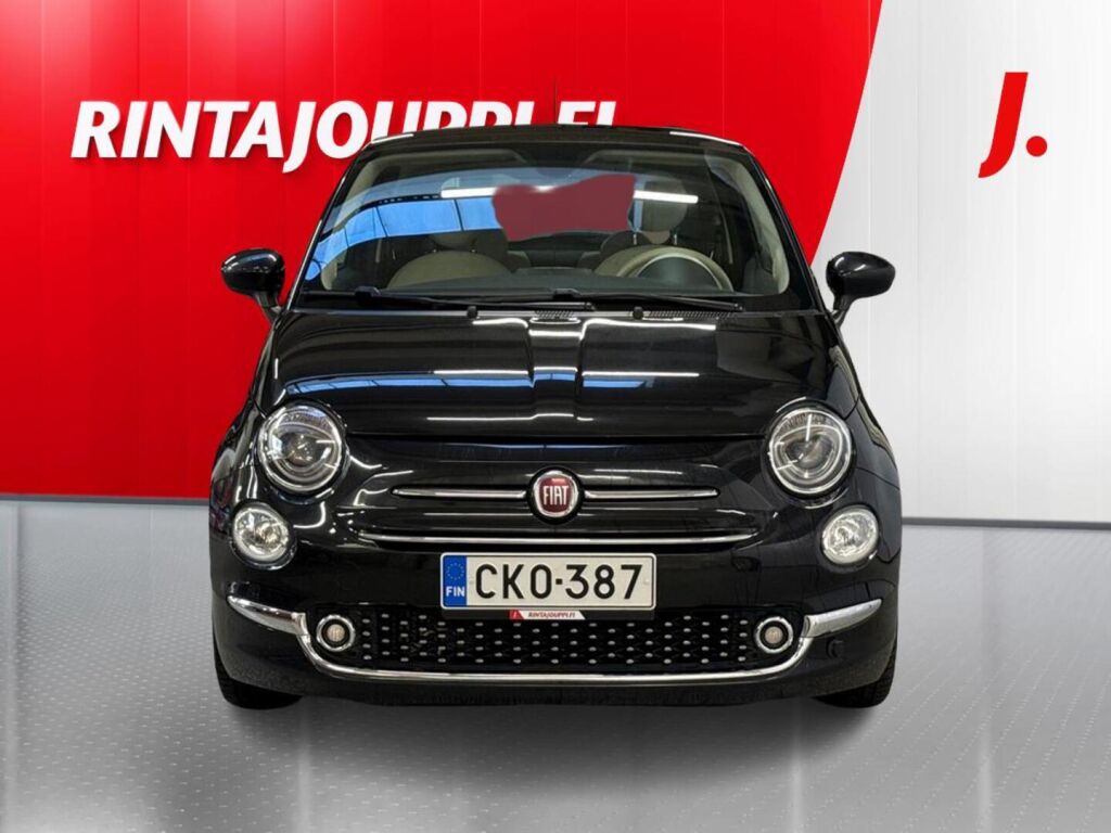 Fiat 500 2016 Musta