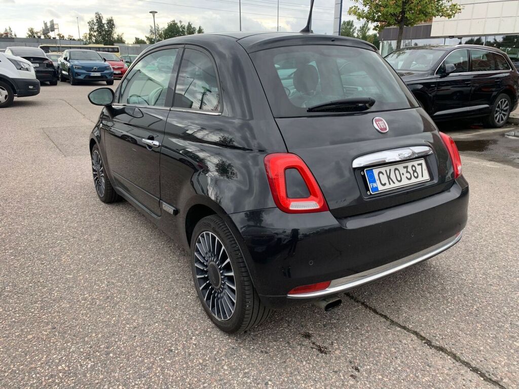 Fiat 500 2016 Musta