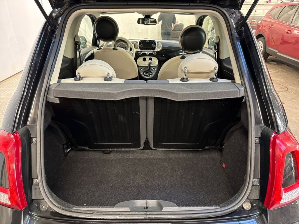 Fiat 500 2016 Musta