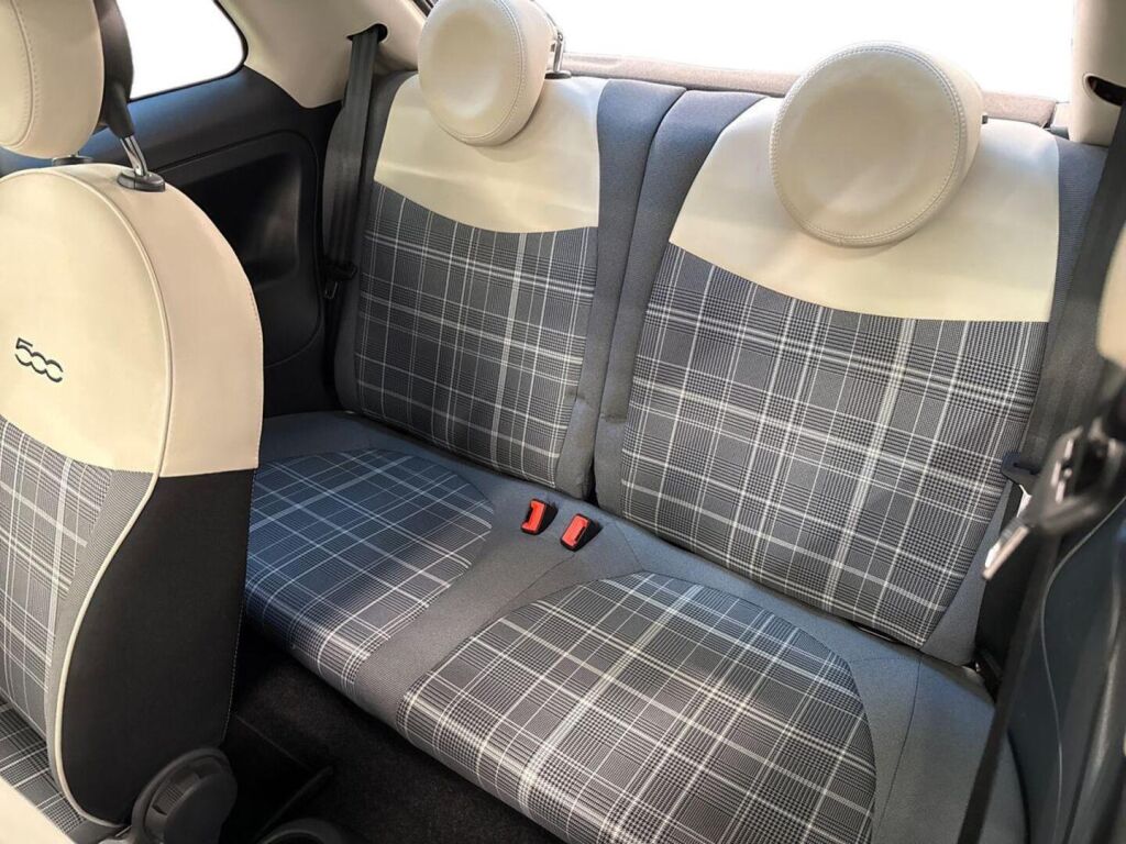Fiat 500 2016 Musta
