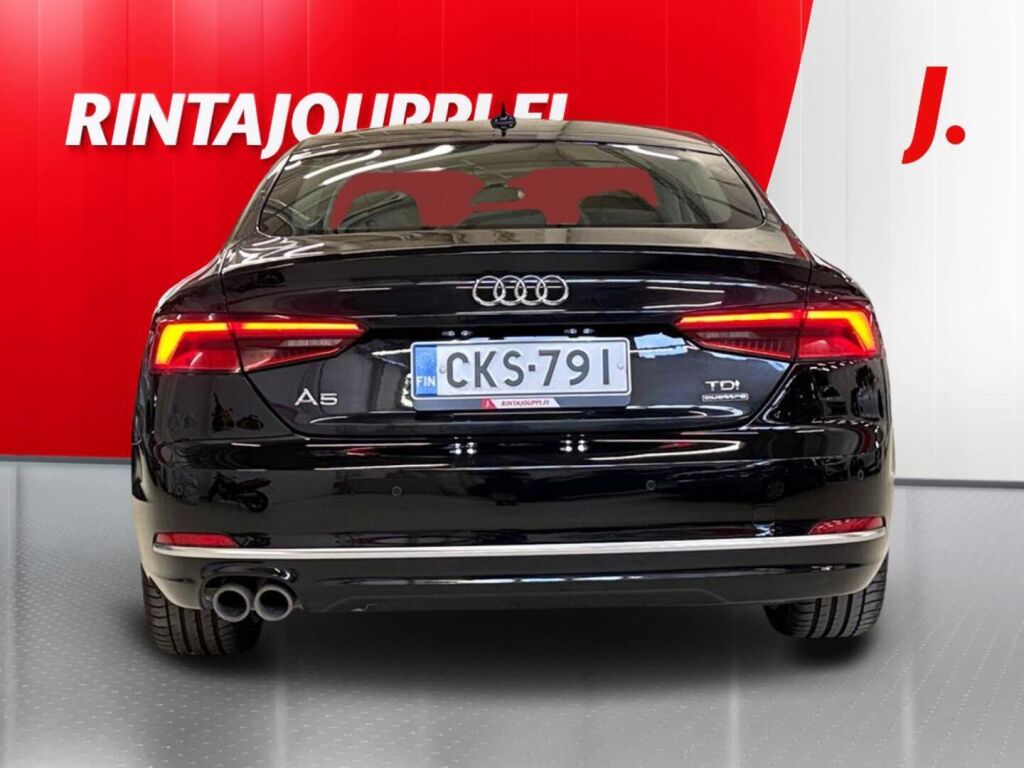 Audi A5 2017 Musta