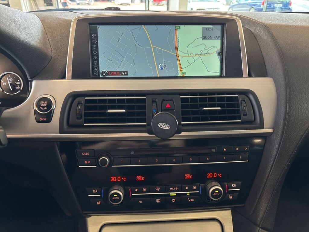 BMW 640 2012 Musta