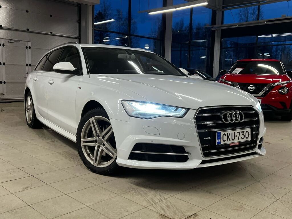 Audi A6 2017 Valkoinen