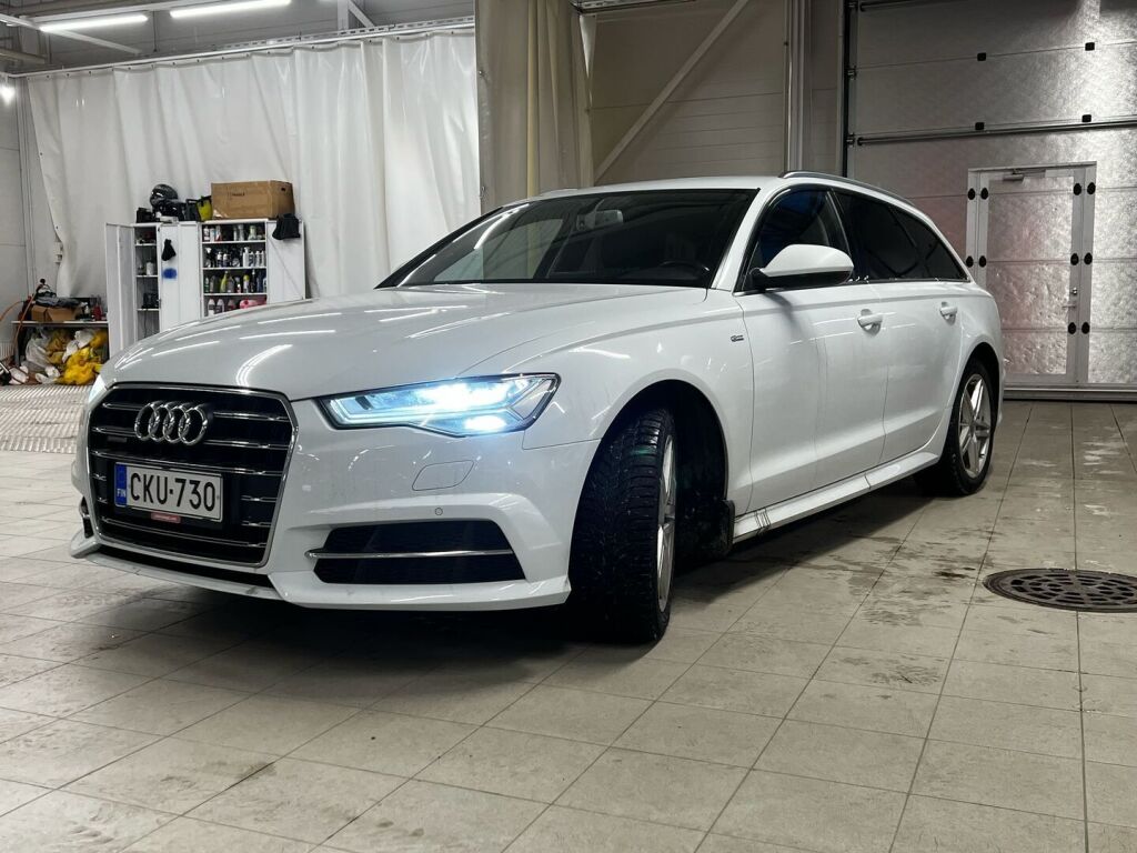 Audi A6 2017 Valkoinen