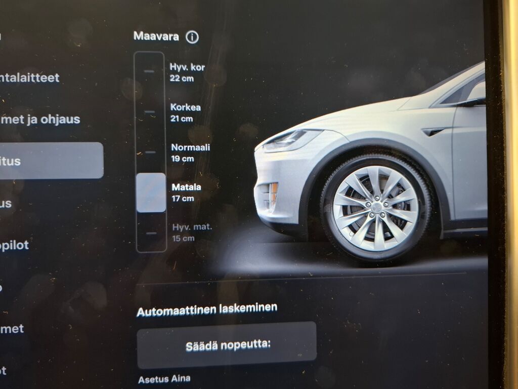 Tesla Model X 2017 Valkoinen