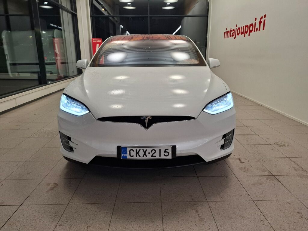 Tesla Model X 2017 Valkoinen