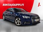 Audi A4 2018 Sininen