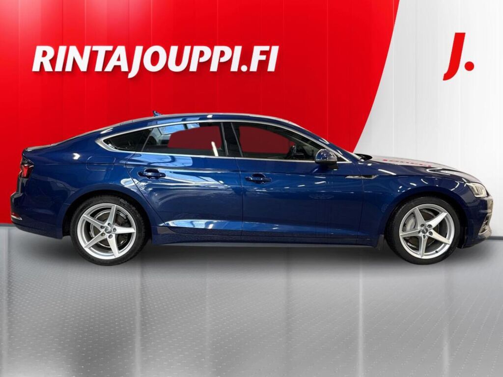 Audi A5 2018 Sininen
