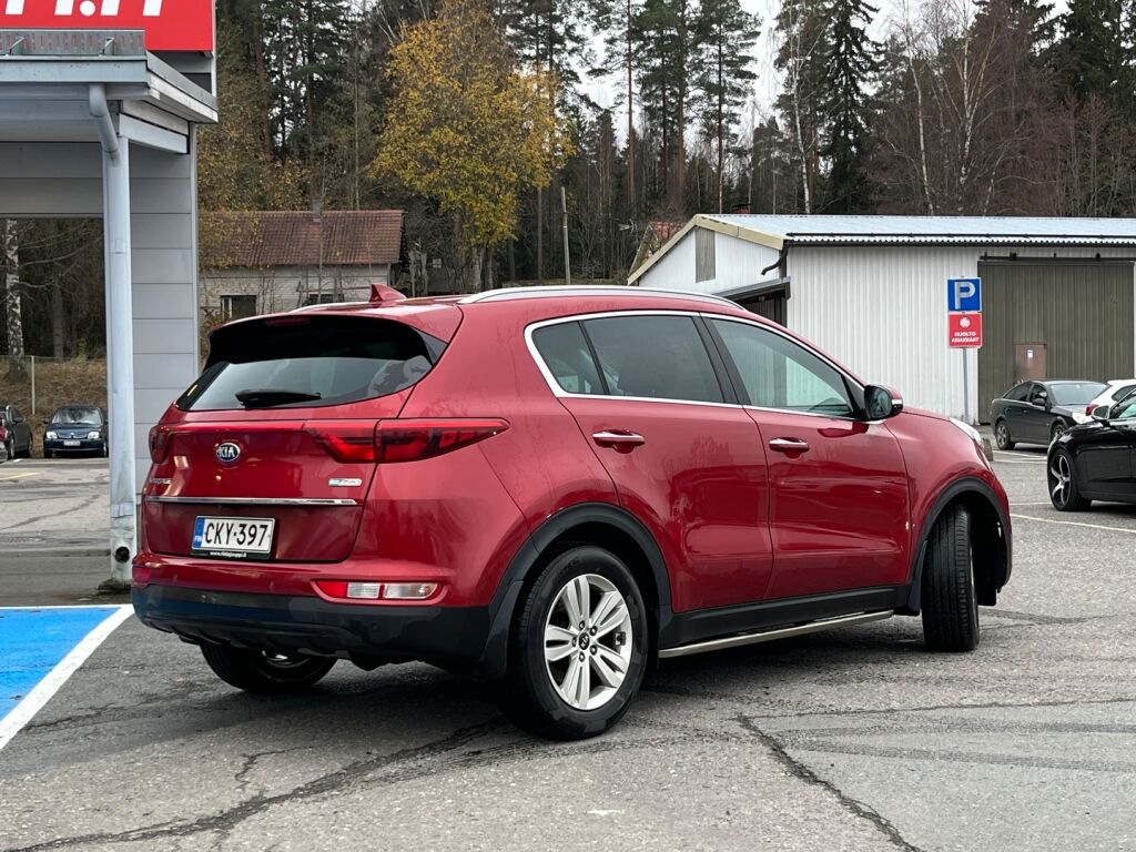 Kia Sportage 2017 Punainen