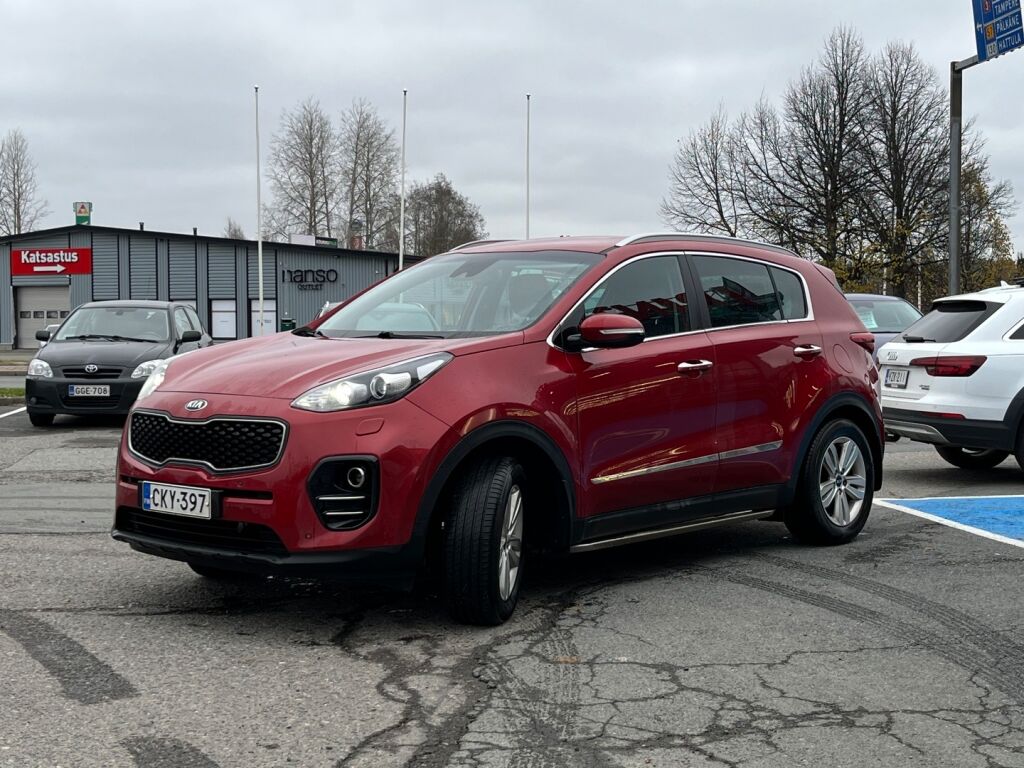 Kia Sportage 2017 Punainen