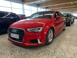 Audi A3 2018 Punainen