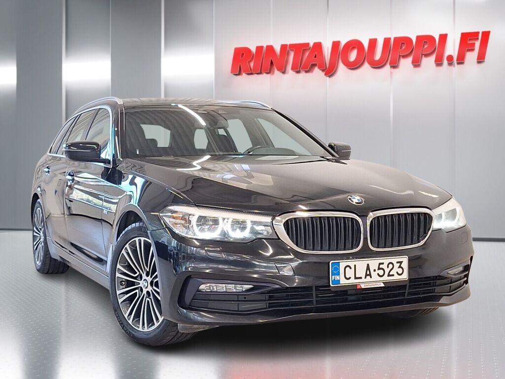 BMW 520 2018 Musta