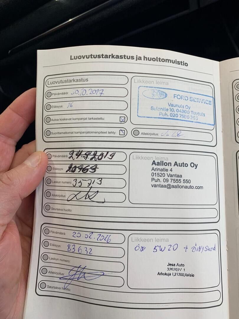 Ford Fiesta 2017 Sininen