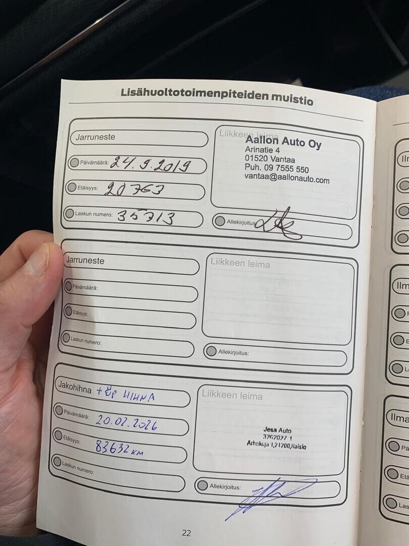 Ford Fiesta 2017 Sininen