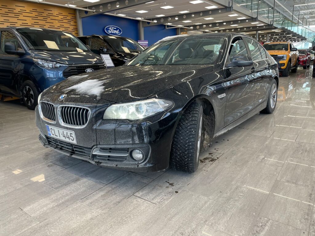 BMW 518 2017 Musta