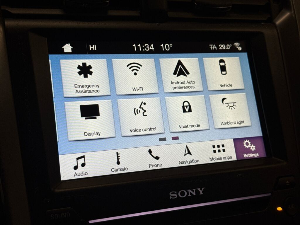 Ford Mondeo 2019 Sininen