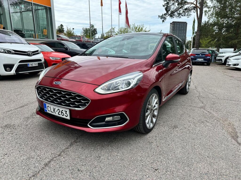 Ford Fiesta 2018 Punainen
