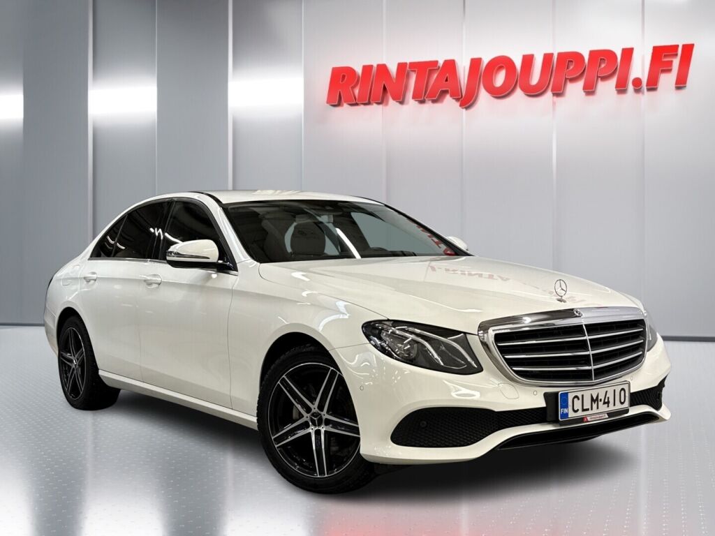 Mercedes-Benz E 2018 Valkoinen