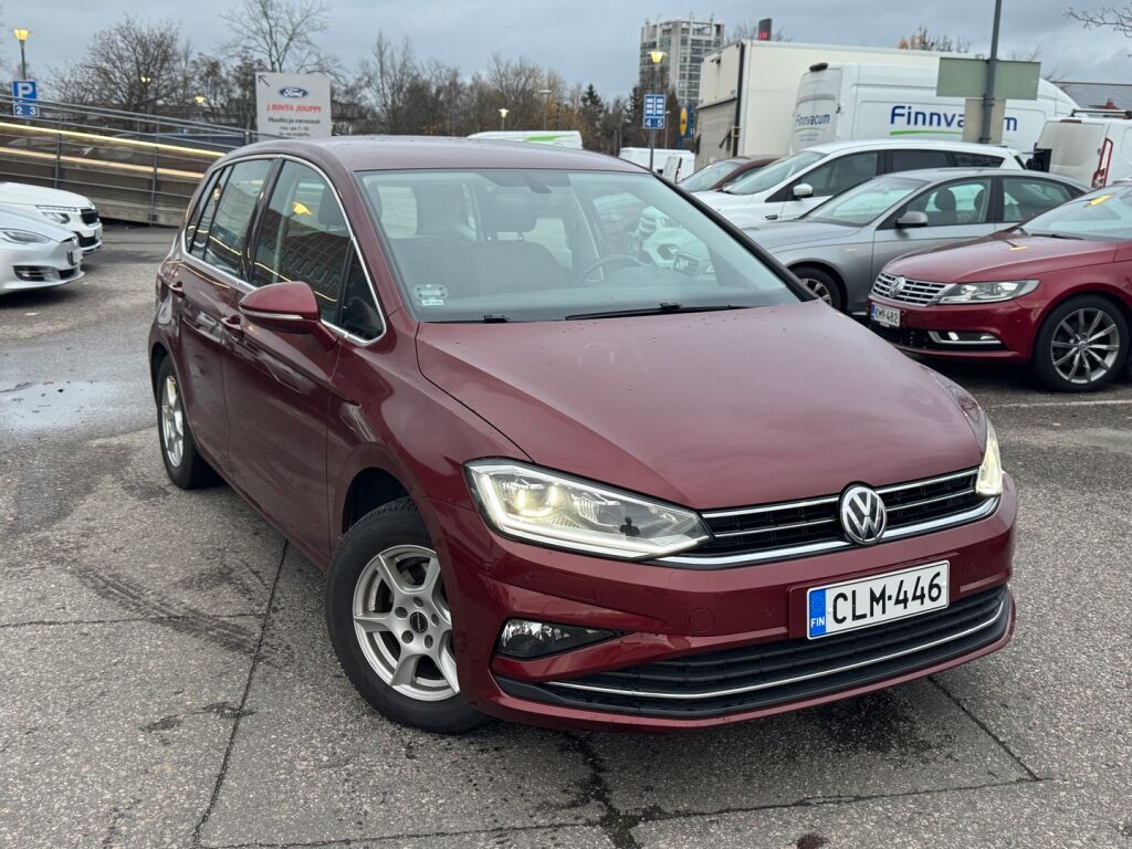 Volkswagen Golf Sportsvan 2018 Sininen