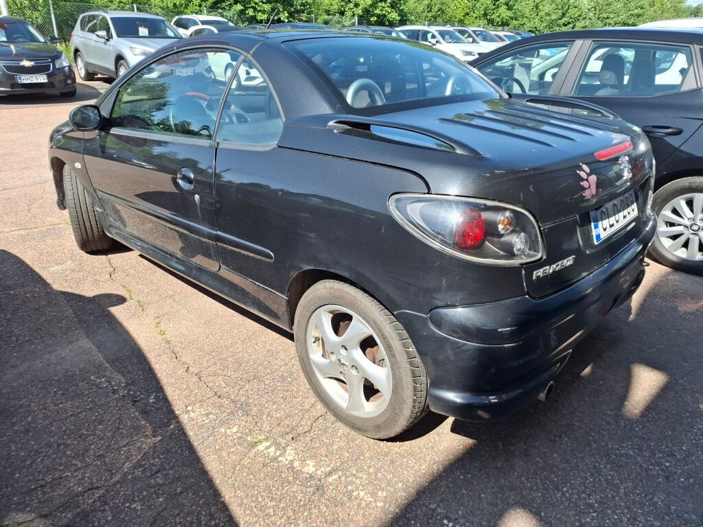 Peugeot 206 2006 Musta