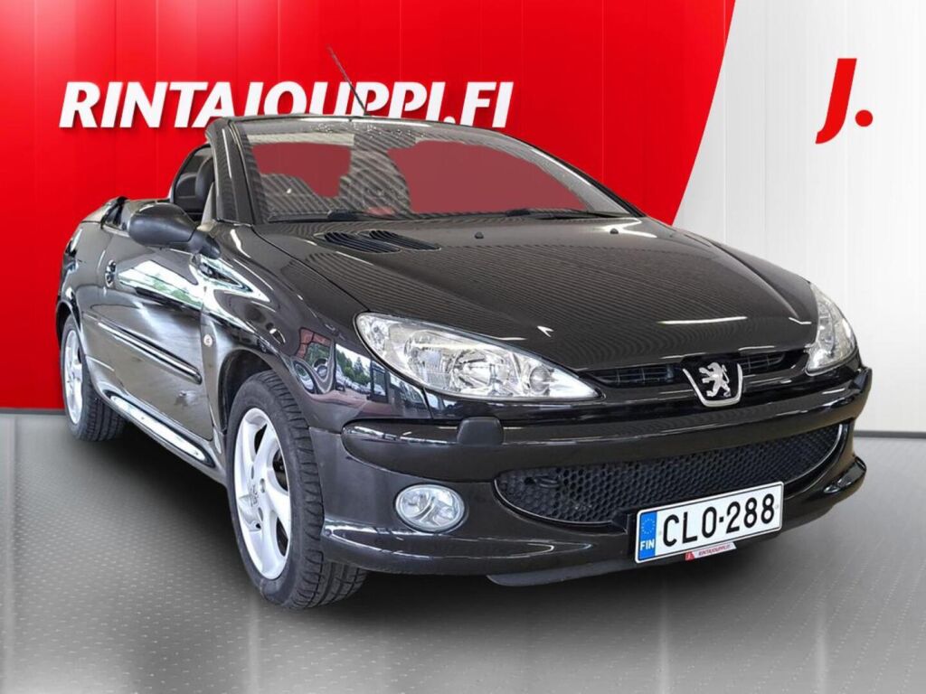Peugeot 206 2006 Musta