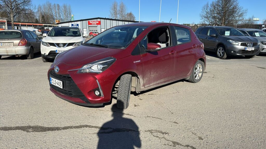 Toyota Yaris 2018 Punainen