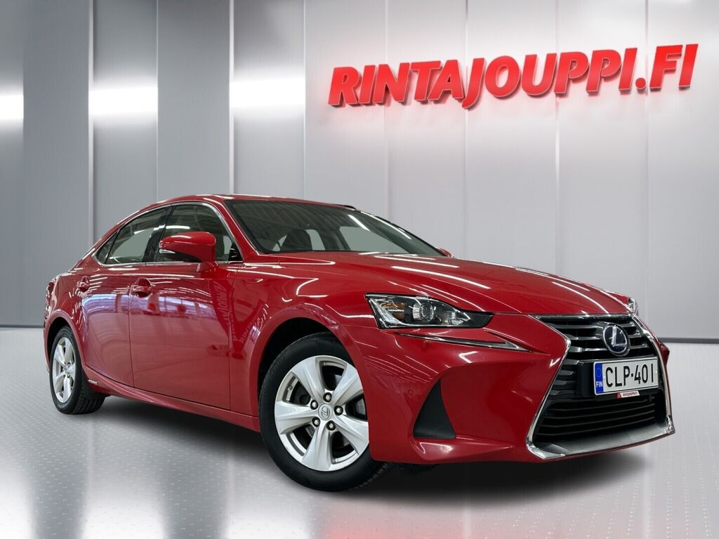 Lexus IS 2018 Punainen