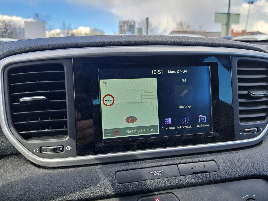 Kia Sportage 2018 Sininen