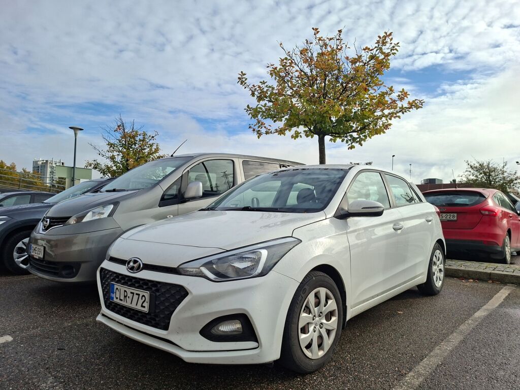 Hyundai i20 Hatchback 2019 Valkoinen