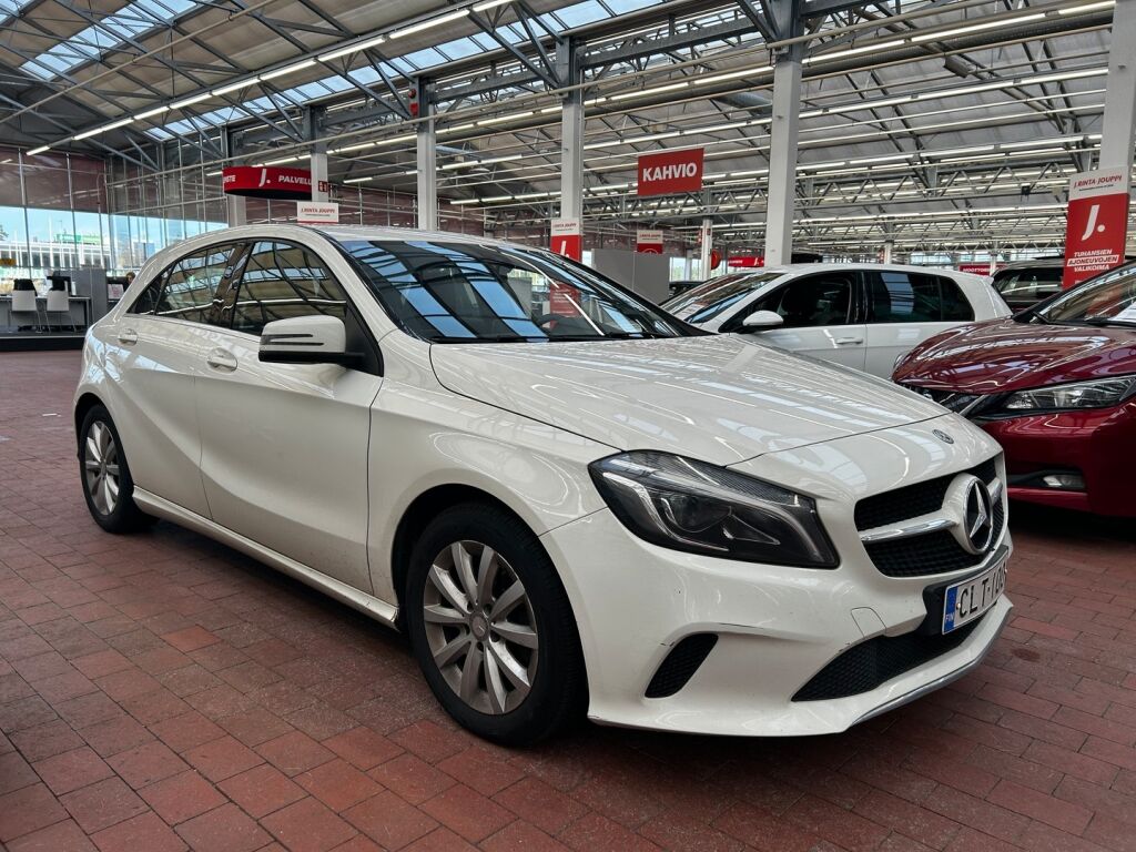 Mercedes-Benz A 2018 Valkoinen