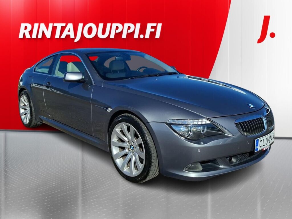 BMW 635 2007 Harmaa