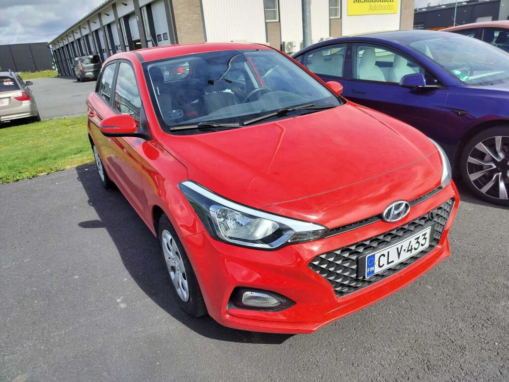 Hyundai i20 Hatchback 2018 Punainen
