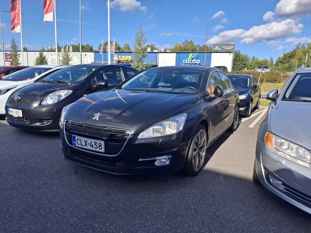 Peugeot 508 2012 Musta