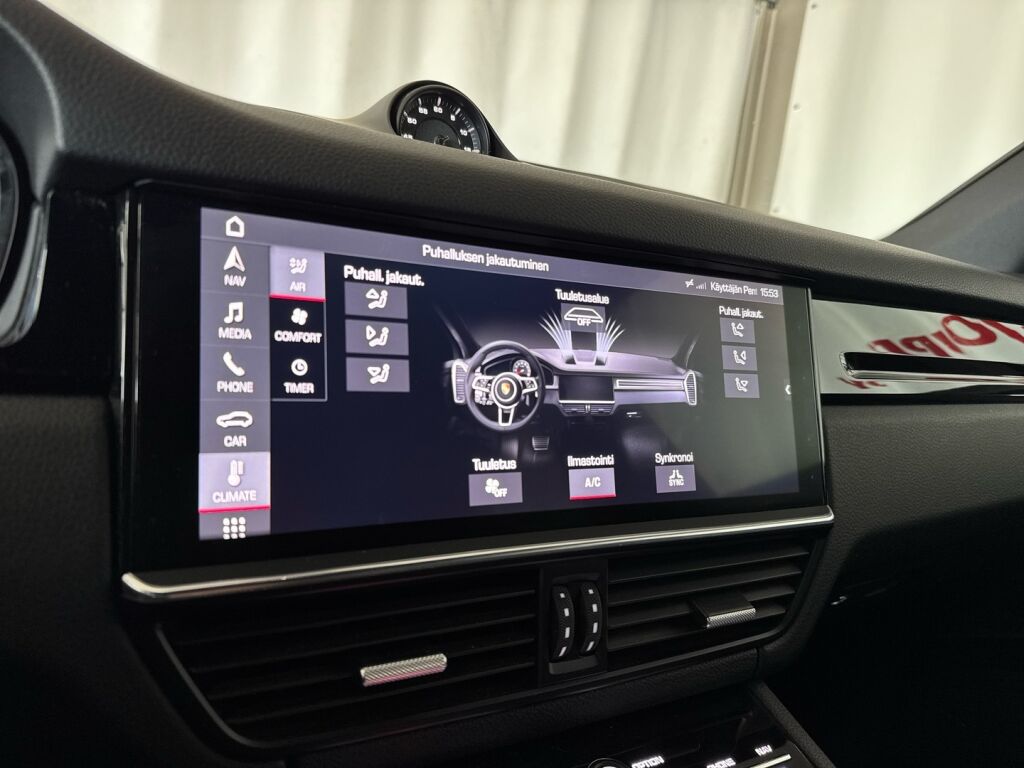 Porsche Cayenne 2018 Sininen