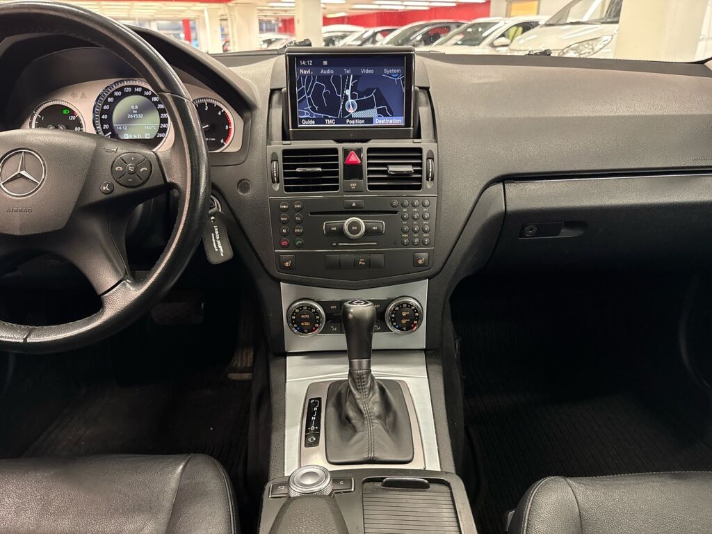 Mercedes-Benz C 2009 Musta