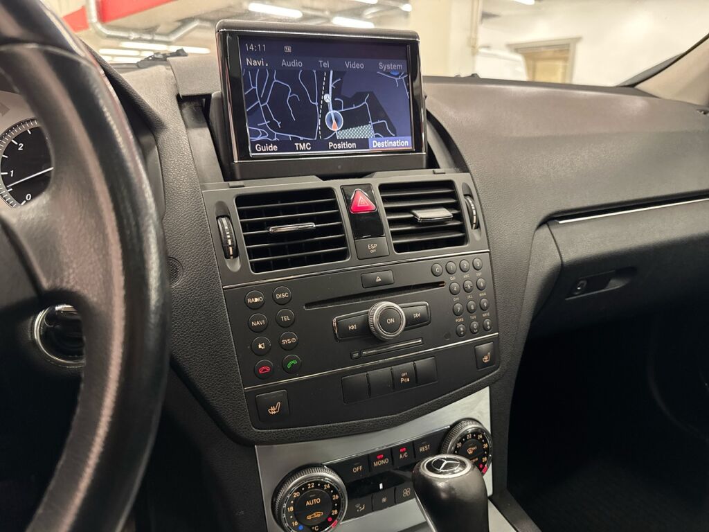 Mercedes-Benz C 2009 Musta