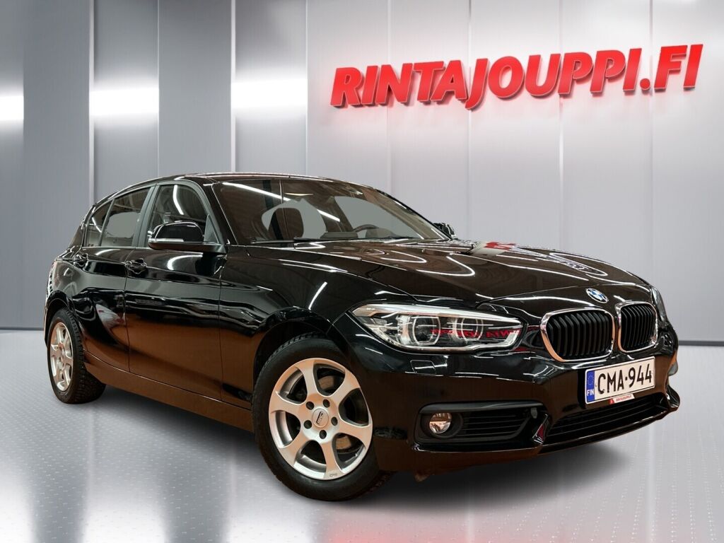 BMW 118 2019 Musta