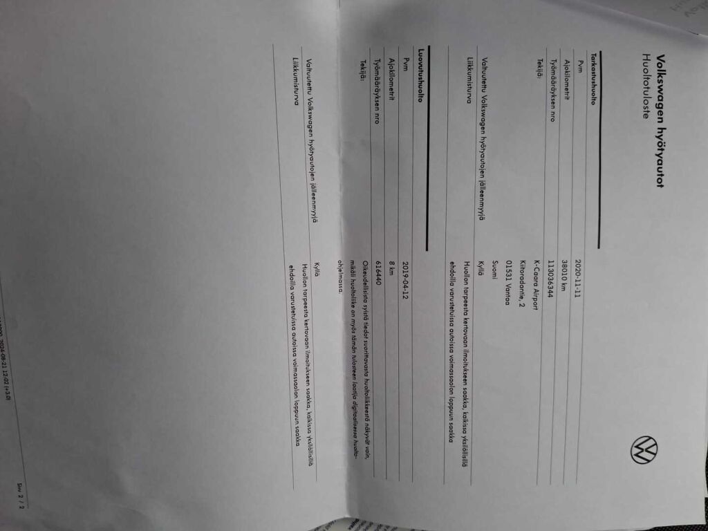 Volkswagen Transporter 2019 Punainen