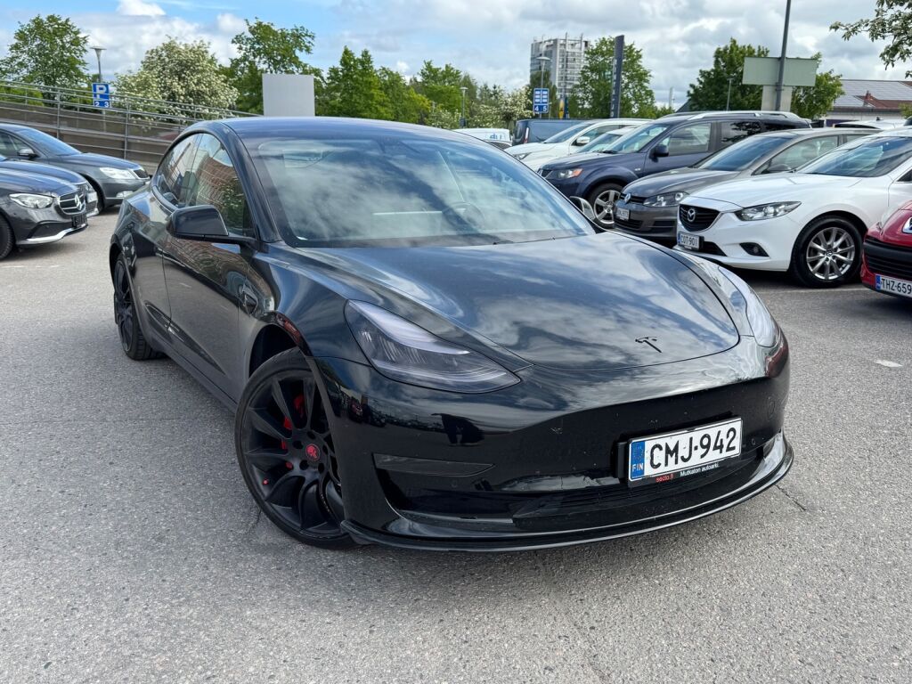 Tesla Model 3 2019 Musta
