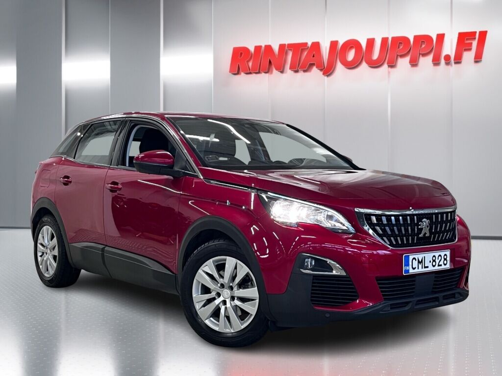 Peugeot 3008 2019 Punainen