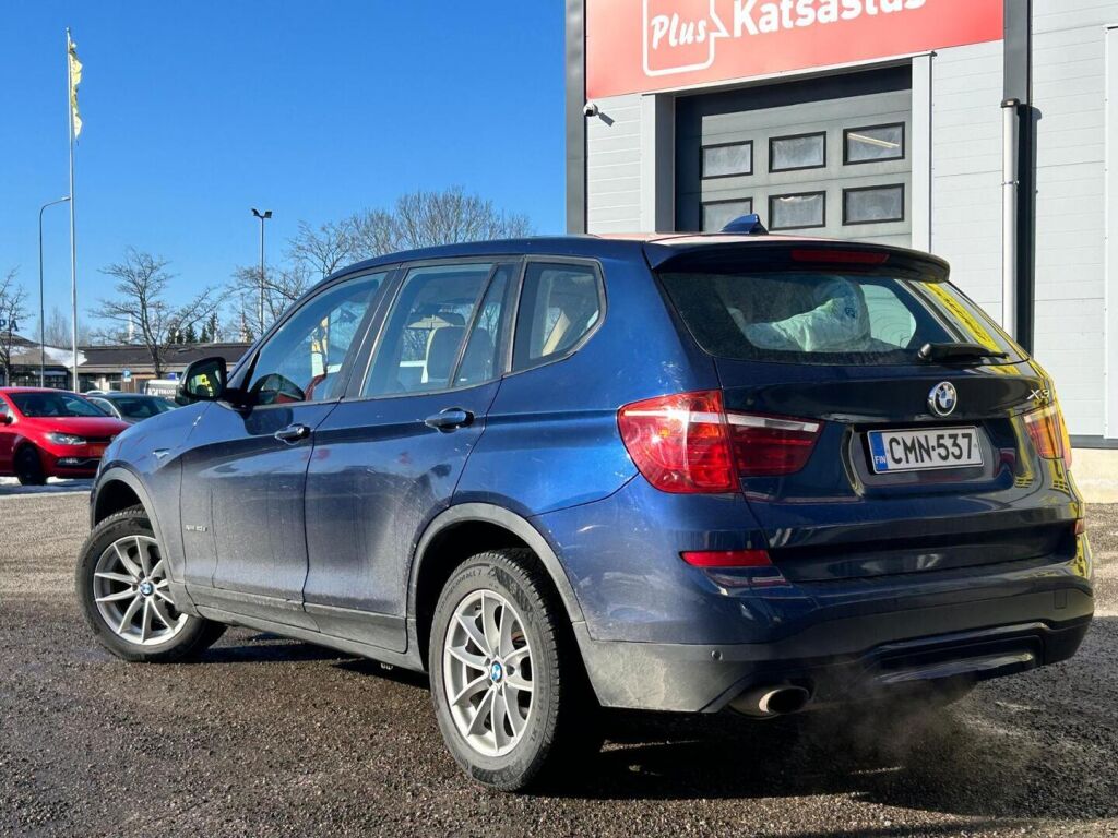 BMW X3 2016 Met. Sininen