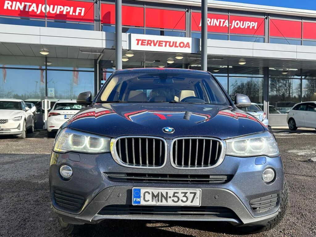 BMW X3 2016 Met. Sininen