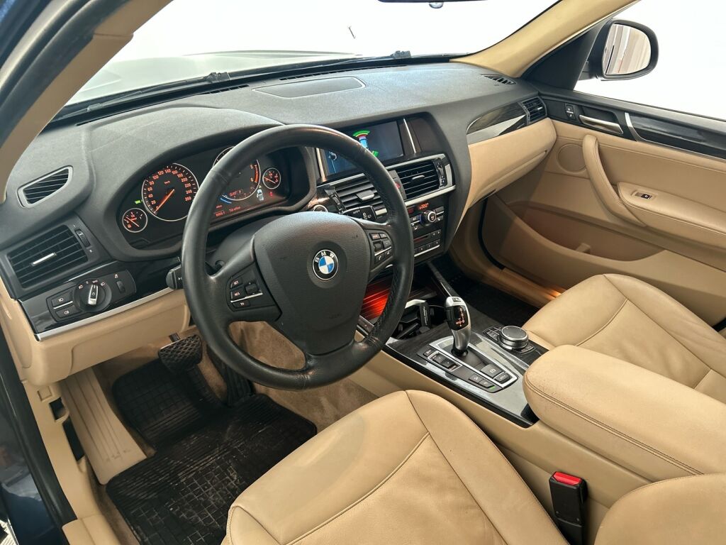 BMW X3 2016 Met. Sininen
